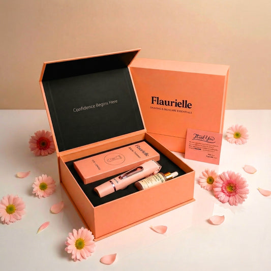 Precision Bikini Trimmer & Soothing Oil Set | Flaurielle