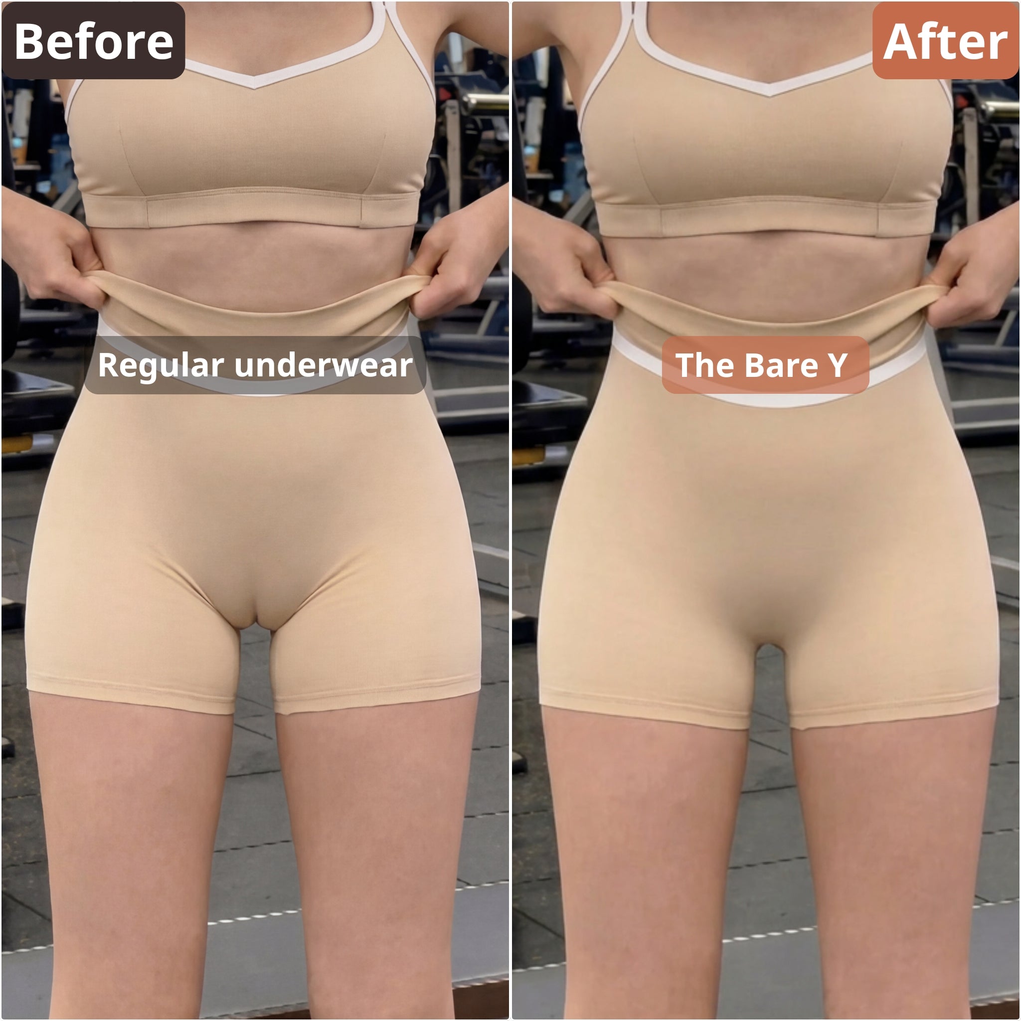 The Bare Y · 4-Colour Set — Seamless Brief